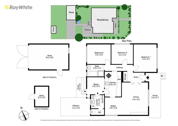 Floorplan of Homely house listing, 11 Melaleuca Drive, Clarinda VIC 3169
