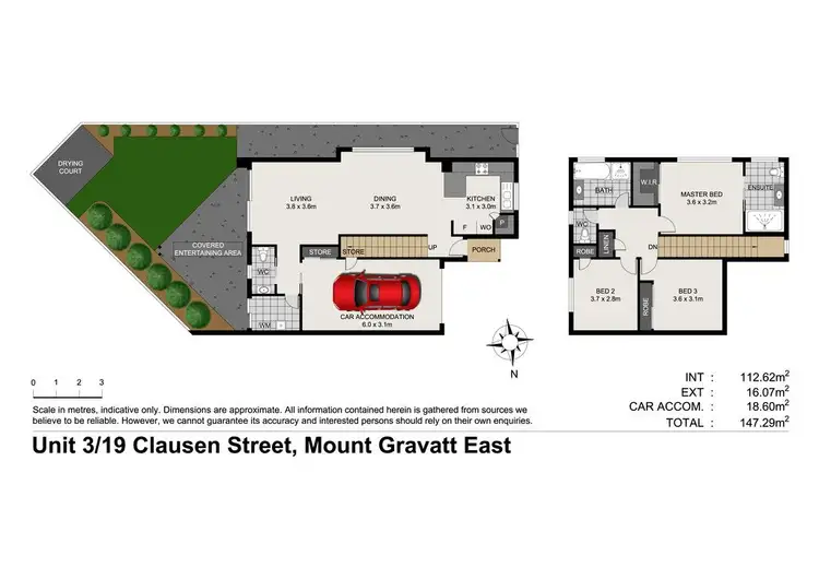 Floorplan of Homely townhouse listing, 3/19 Clausen Street, Mount Gravatt East QLD 4122