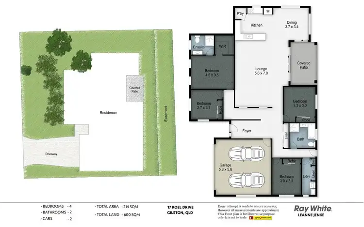 Floorplan of Homely house listing, 17 Koel Drive, Gilston QLD 4211