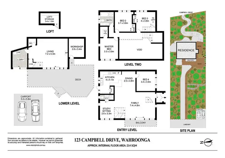 Floorplan of Homely house listing, 123 Campbell Drive, Wahroonga NSW 2076