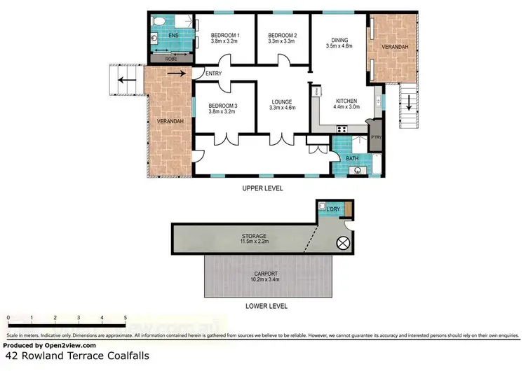 Floorplan of Homely house listing, 42 Rowland Terrace, Coalfalls QLD 4305