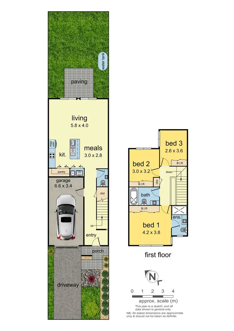 Floorplan of Homely house listing, 19 Edgbaston Way, Mulgrave VIC 3170
