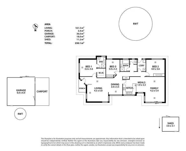 Floorplan of Homely rural property listing, 2614 Gorge Road, Gumeracha SA 5233