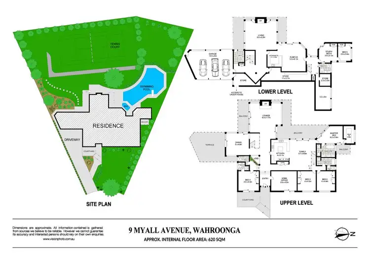 Floorplan of Homely house listing, 9 Myall Avenue, Wahroonga NSW 2076
