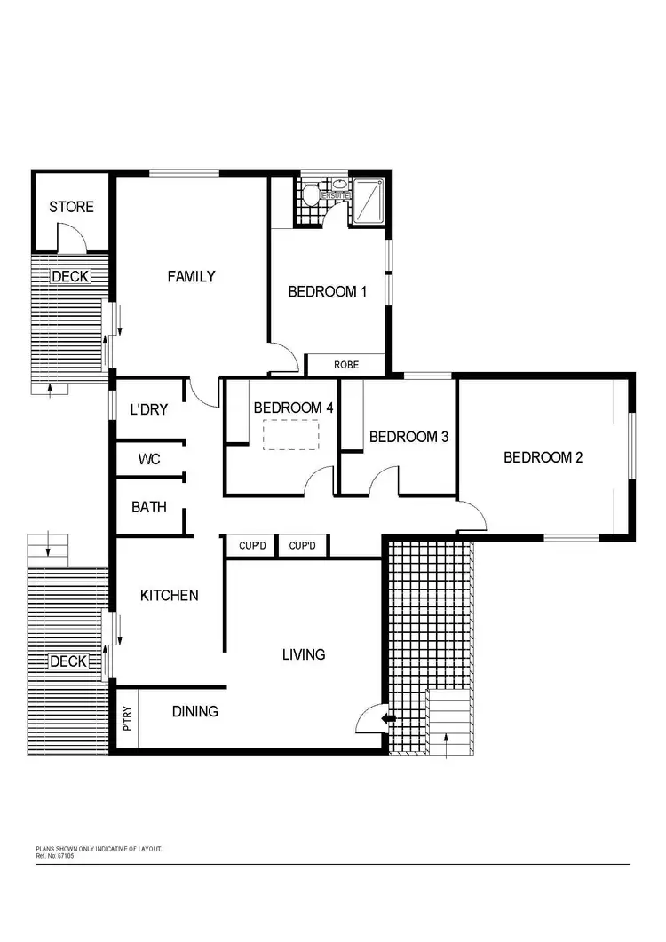 Floorplan of Homely house listing, 44 Horsley Crescent, Melba ACT 2615