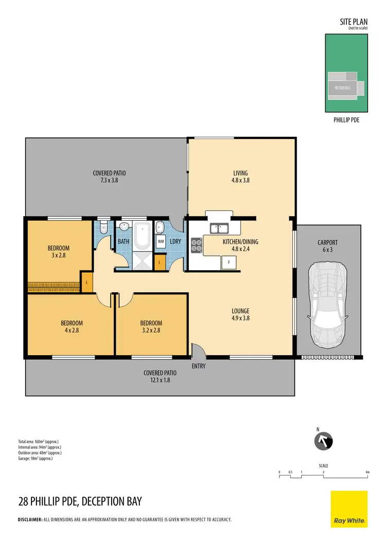 Floorplan of Homely house listing, 28 Phillip Parade, Deception Bay QLD 4508