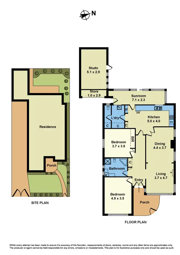 Floorplan of Homely house listing, 10 Brunswick Street, West Footscray VIC 3012
