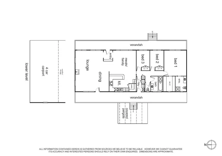 Floorplan of Homely house listing, 127 Barak Drive, Launching Place VIC 3139