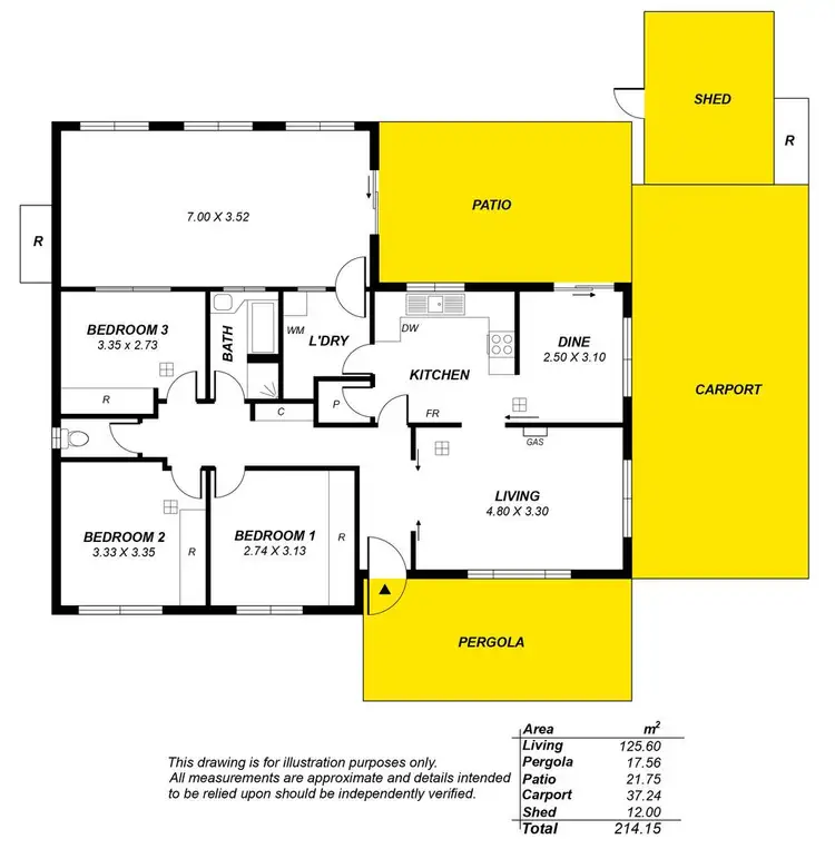 Floorplan of Homely house listing, 18 Balkara Road, Para Hills West SA 5096
