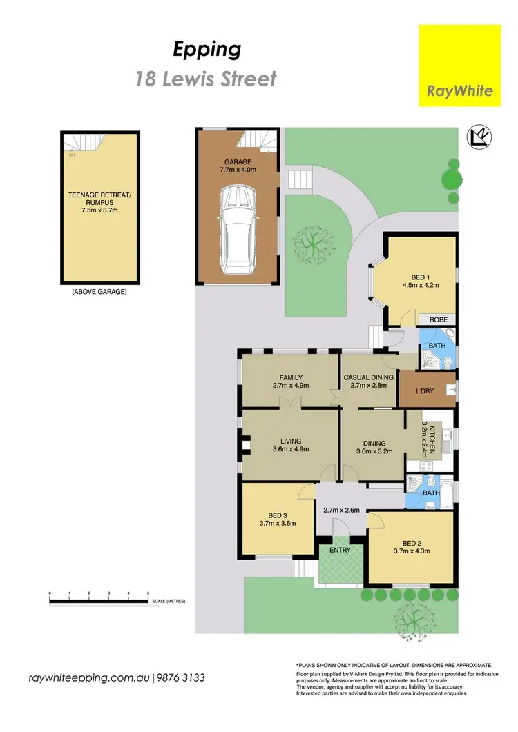 Floorplan of Homely house listing, 18 Lewis Street, Epping NSW 2121