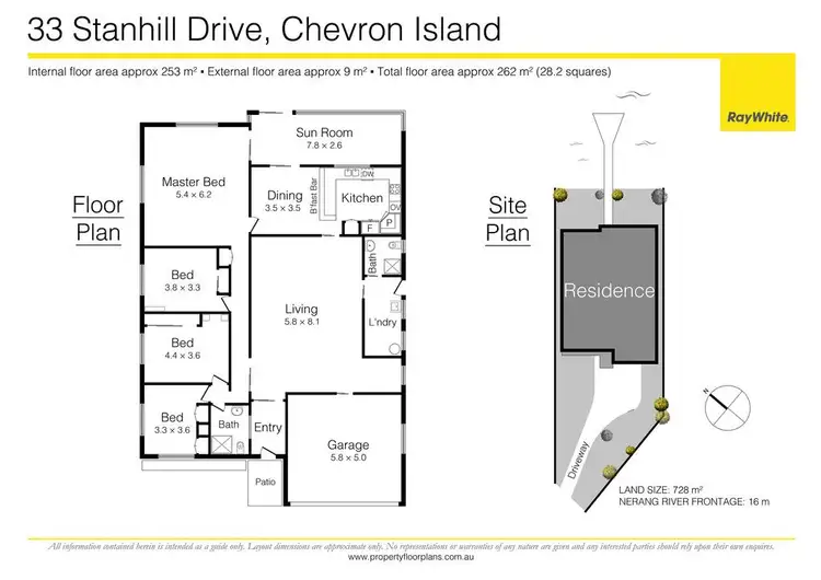 Floorplan of Homely house listing, 33 Stanhill Drive, Chevron Island QLD 4217
