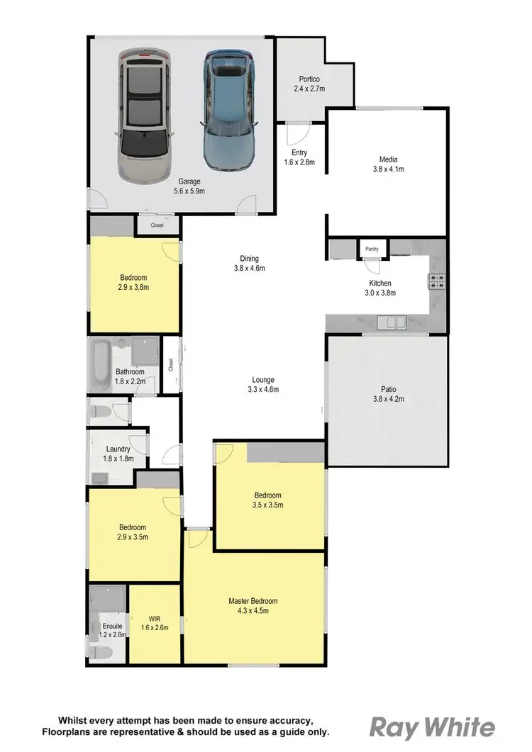 Floorplan of Homely house listing, 61 Rolland Parade, Warner QLD 4500