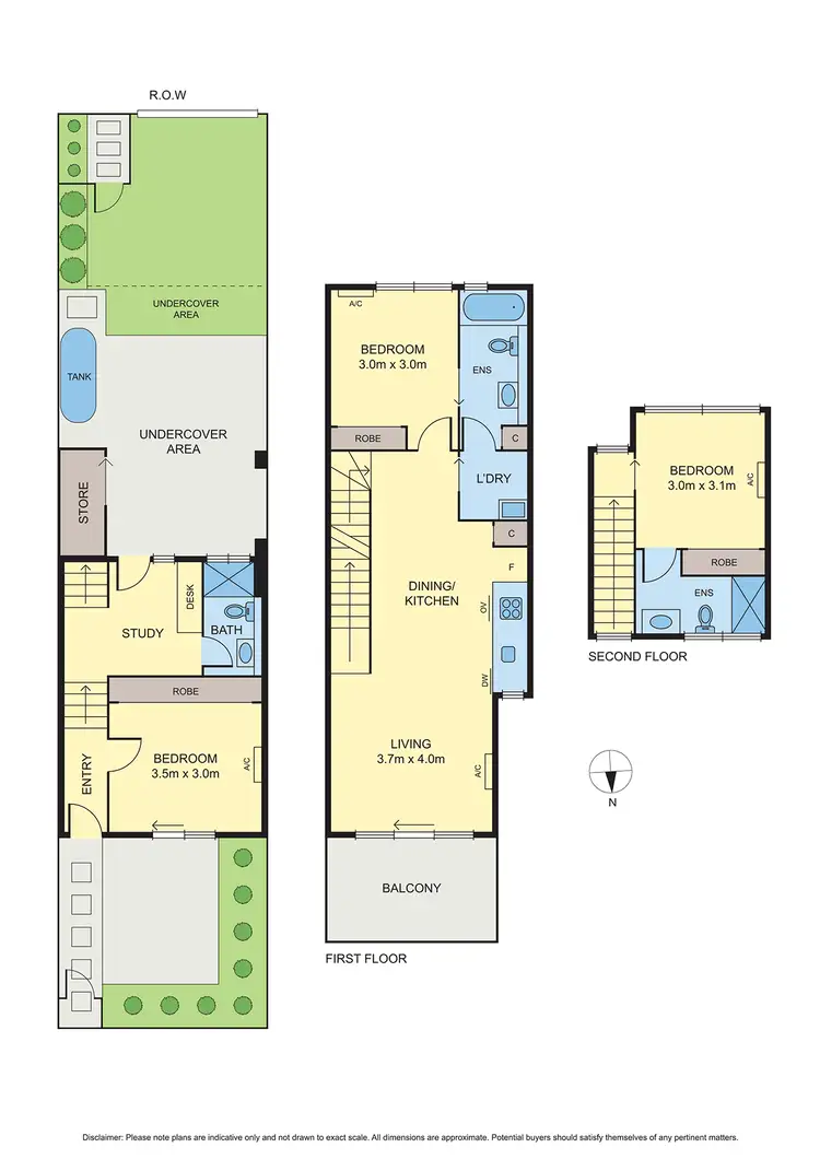 Floorplan of Homely townhouse listing, 1C Carlisle Street, Preston VIC 3072