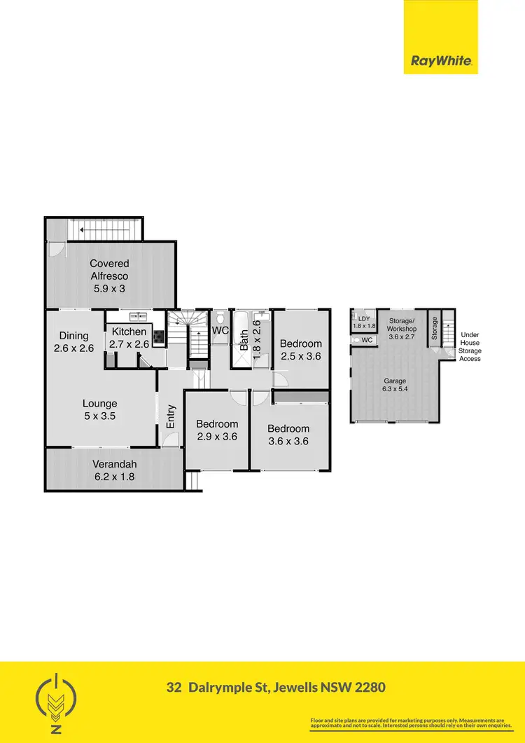 Floorplan of Homely house listing, 32 Dalrymple Street, Jewells NSW 2280