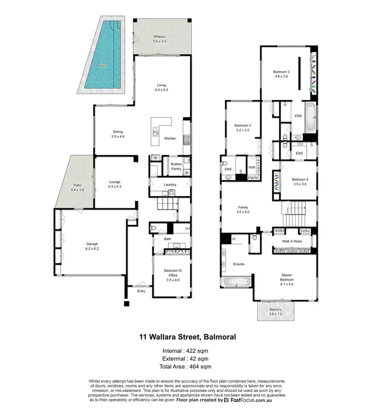 Floorplan of Homely house listing, 11 Wallara Street, Balmoral QLD 4171