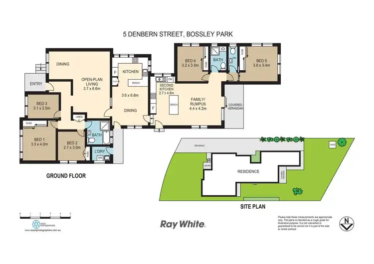 Floorplan of Homely house listing, 5 Denbern Street, Bossley Park NSW 2176