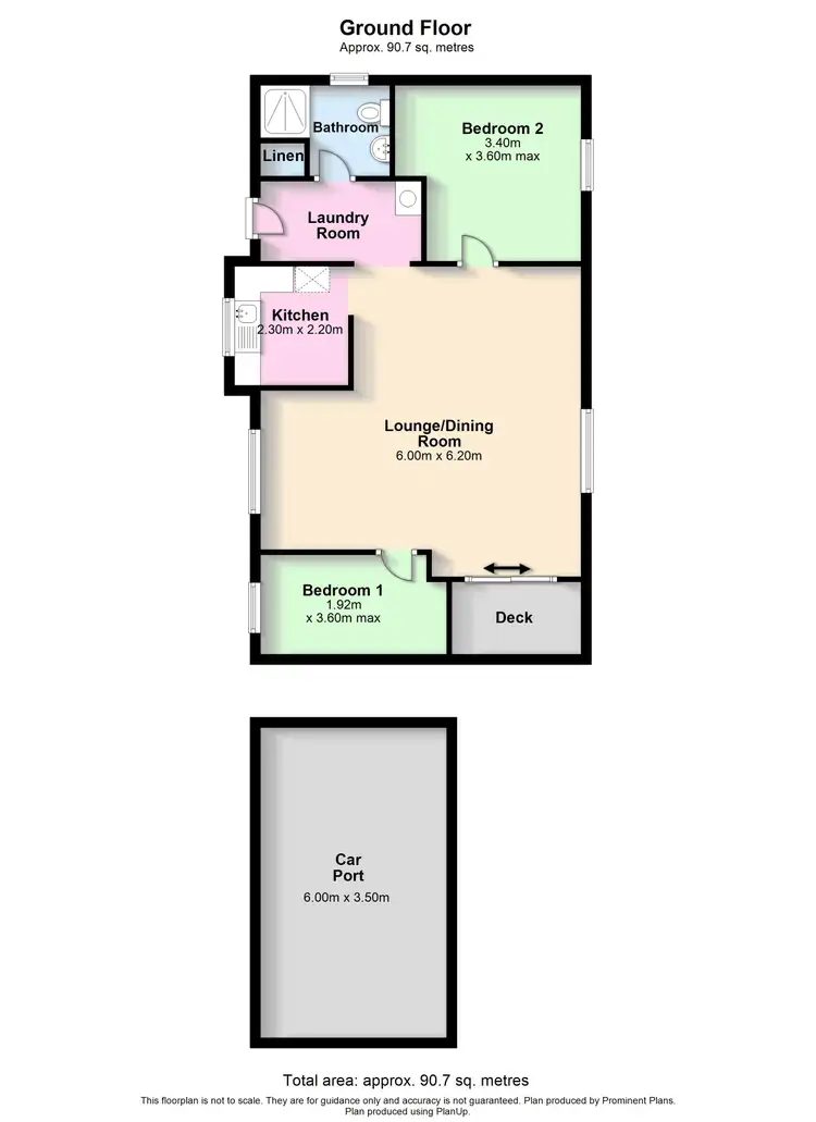 Floorplan of Homely unit listing, Unit 4/20 Church Street, Wallaroo SA 5556