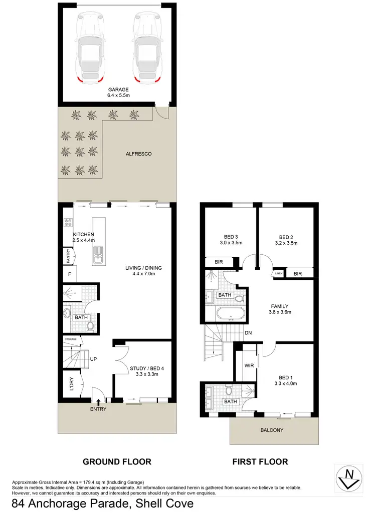 Floorplan of Homely house listing, 84 Anchorage Parade, Shell Cove NSW 2529