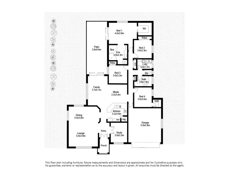 Floorplan of Homely house listing, 18-20 Montana Drive, Wamuran QLD 4512