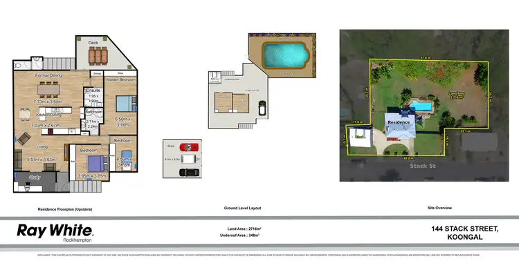 Floorplan of Homely house listing, 144 Stack Street, Koongal QLD 4701