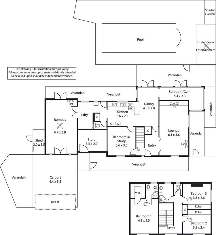Floorplan of Homely house listing, 27 St Andrews Way, West Lakes SA 5021