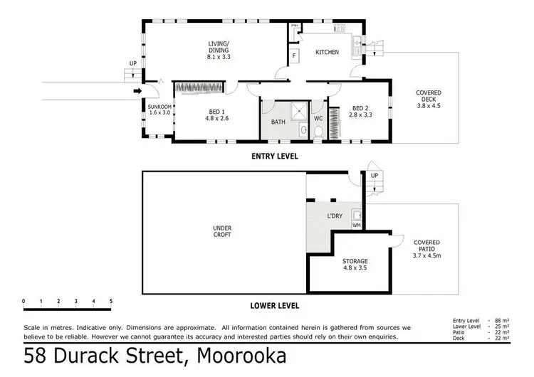 Floorplan of Homely house listing, 58 Durack Street, Moorooka QLD 4105