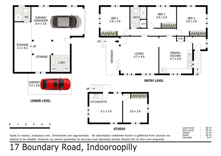 Floorplan of Homely house listing, 17 Boundary Road, Indooroopilly QLD 4068