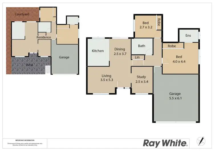 Floorplan of Homely villa listing, 2/129 Kahibah Road, Kahibah NSW 2290