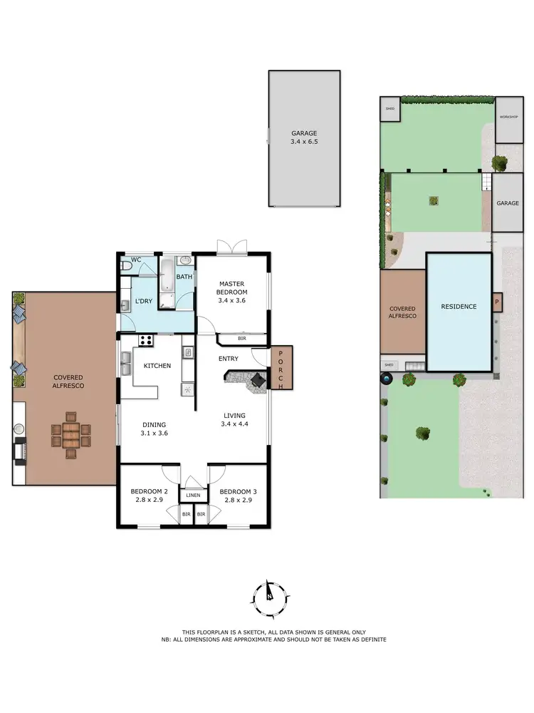 Floorplan of Homely house listing, 74 Kevin Avenue, Ferntree Gully VIC 3156