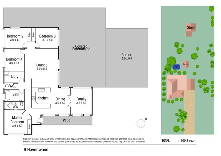 Floorplan of Homely rural property listing, 9 Havenwood Drive, Mount Low QLD 4818
