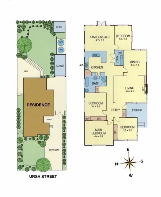 Floorplan of Homely house listing, 16 Ursa Street, Balwyn North VIC 3104