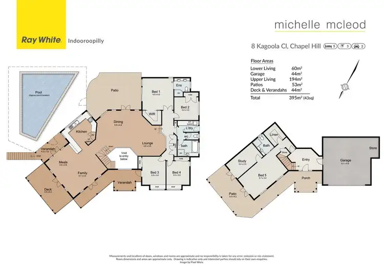 Floorplan of Homely house listing, 8 Kagoola Close, Chapel Hill QLD 4069
