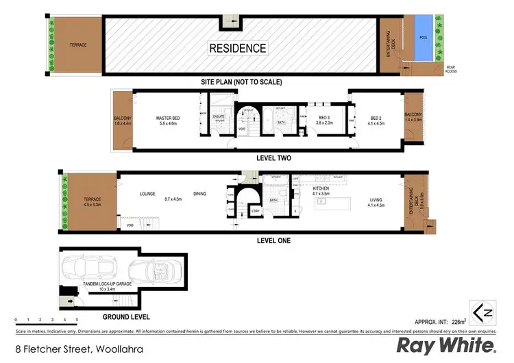 Floorplan of Homely house listing, 8 Fletcher Street, Woollahra NSW 2025