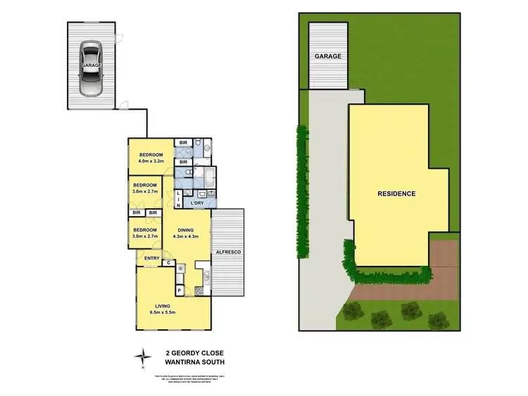 Floorplan of Homely house listing, 2 Geordy Close, Wantirna South VIC 3152