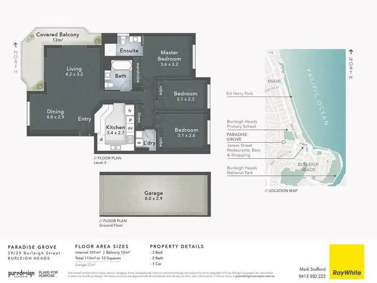 Floorplan of Homely unit listing, 39/29B Burleigh Street, Burleigh Heads QLD 4220