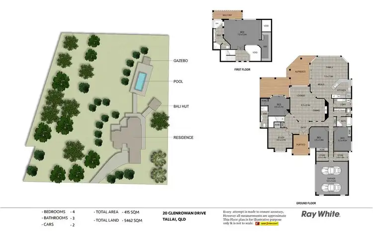 Floorplan of Homely house listing, 20 Glenrowan Drive, Tallai QLD 4213