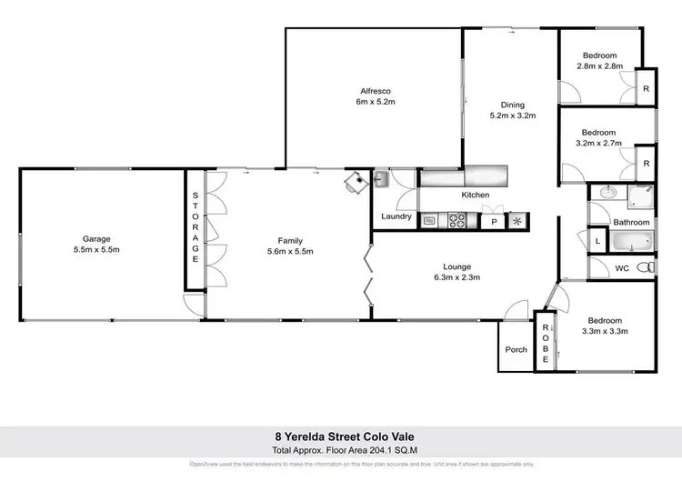 Floorplan of Homely house listing, 8 Yerelda Street, Colo Vale NSW 2575