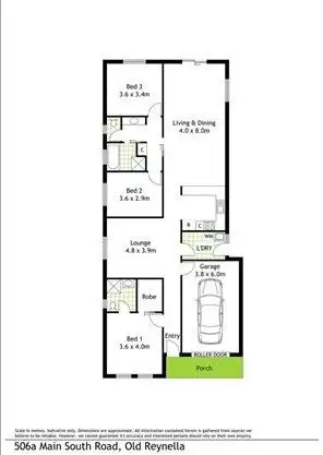 Floorplan of Homely house listing, 506A Main South Road, Old Noarlunga SA 5168