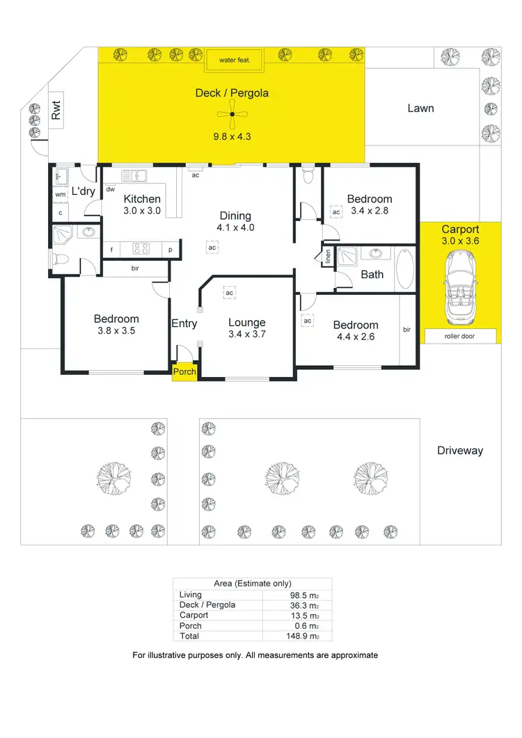 Floorplan of Homely house listing, 21 Daisy Avenue, Mitchell Park SA 5043