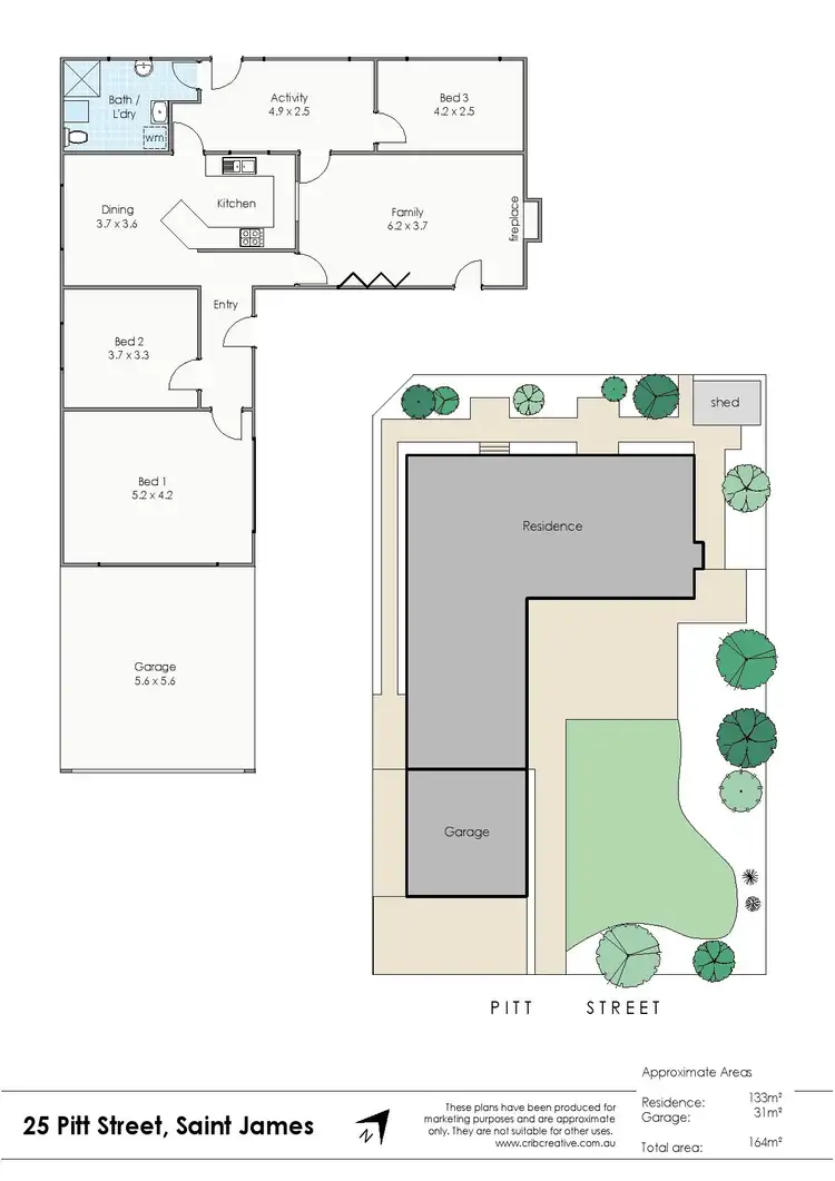 Floorplan of Homely house listing, 25 Pitt Street, St James WA 6102
