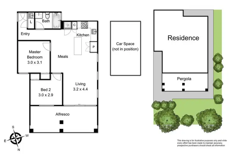 Floorplan of Homely apartment listing, G07/2-8 Murray Street, Clayton VIC 3168