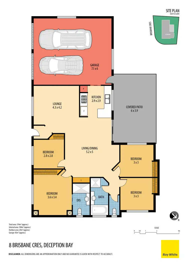 Floorplan of Homely house listing, 8 Brisbane Crescent, Deception Bay QLD 4508