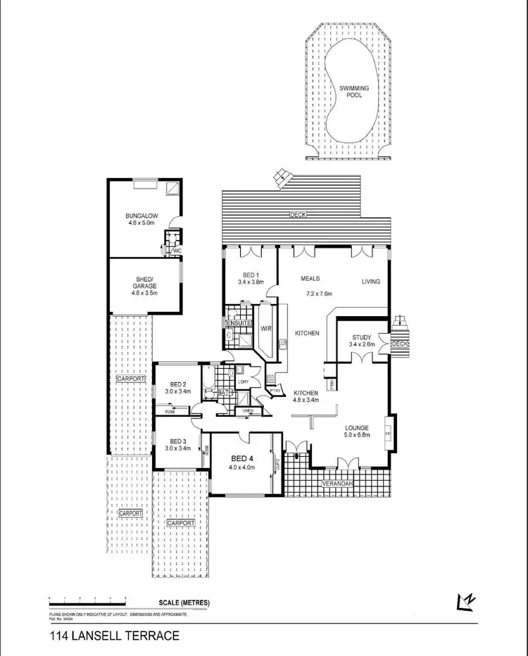 Floorplan of Homely house listing, 114 Lansell Terrace, East Bendigo VIC 3550