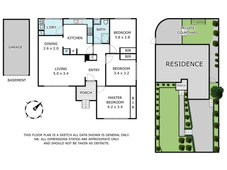 Floorplan of Homely house listing, 14 Warnes Road, Mitcham VIC 3132