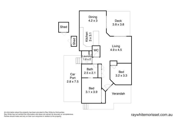 Floorplan of Homely house listing, 127/1a Stockton Street, Morisset NSW 2264