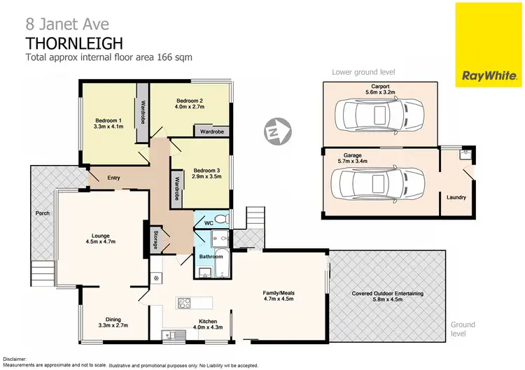 Floorplan of Homely house listing, 8 Janet Avenue, Thornleigh NSW 2120
