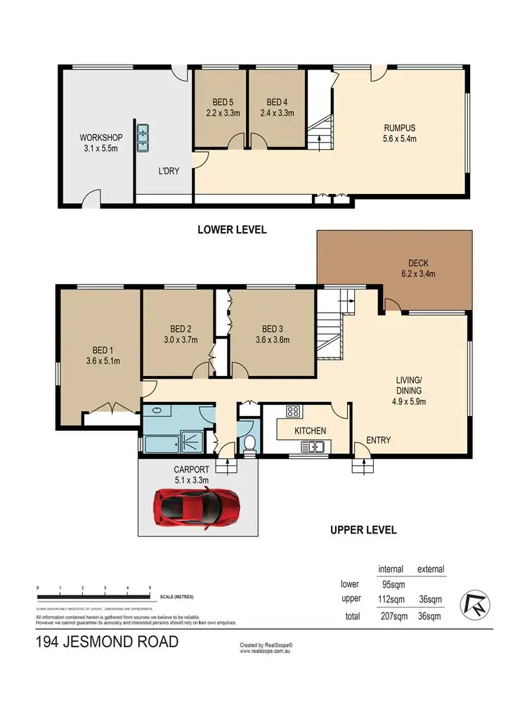 Floorplan of Homely house listing, 194 Jesmond Road, Indooroopilly QLD 4068