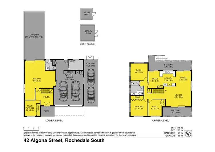 Floorplan of Homely house listing, 42 Algona Street, Rochedale South QLD 4123