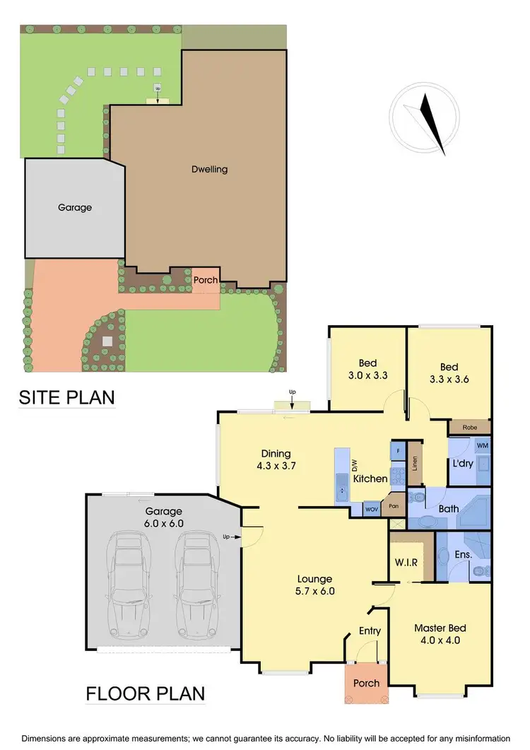 Floorplan of Homely unit listing, 6 Baily Street, Mount Waverley VIC 3149