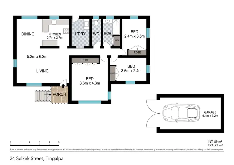 Floorplan of Homely house listing, 24 Selkirk Street, Tingalpa QLD 4173